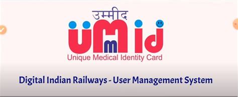 indian railway smart card online apply|indian railways umid application.